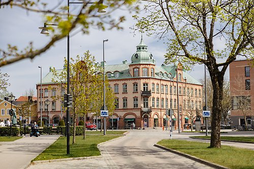Vårvy i Ljungby